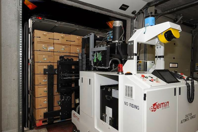 Manufacturer Dematic Mobile Automation (formerly Egemin Automation) in Holland MI